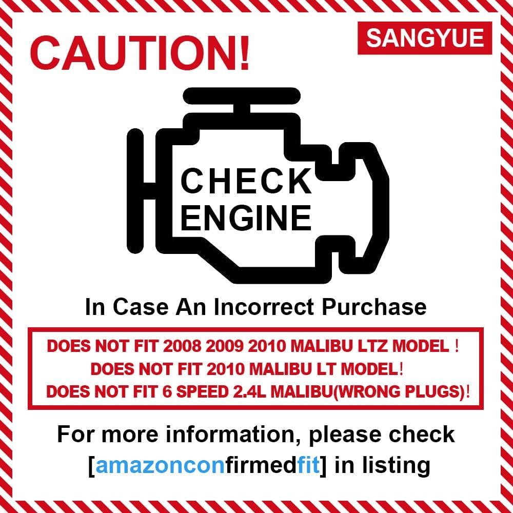 Oxygen Sensor O2 (Only fit 2.4L Engine) for Chevrolet Malibu Equinox Captiva Sport GMC Terrain Pontiac Solstice G6 Saturn Vue Sky Aura