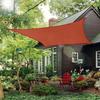 Square Shade Cover Sun Sail Canopy 3.6x3.6m Red