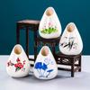 Sushi Shop Sashimi Plate Decoration Ceramic Small Bottle Dry Ice Japanese Kitchen Tableware Restaurant Toothpick Holder Storage