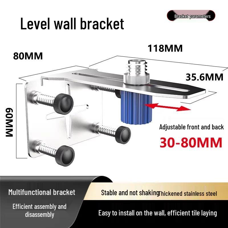 Laser Level Wall Mount Bracket for Masonry and Tiling