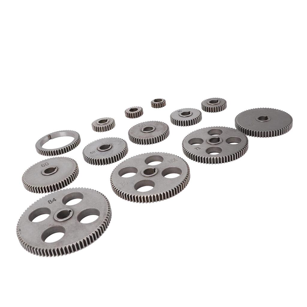 Mini Lathe Gears Set HSS Gear Kit for MX 210 WM 210 8x16 220x400 220x600 220x750