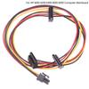 4Pin To 2-Port Ssd Power Conector For Hp 6000 6200 6300 8000 8200 Mainboard