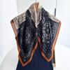 Luxury Square Scarf For Women Paisley Print Shawl Warps Elegant 70*70Cm Cashew Neckerchief Bandanas Hijab Soft Stain Scarves