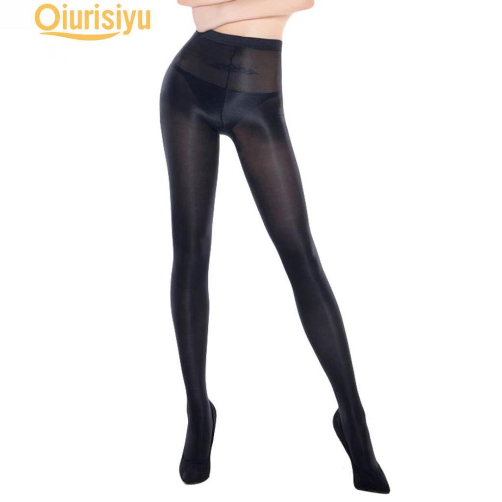 Women Glossy Pantyhose Night Shop Stage 