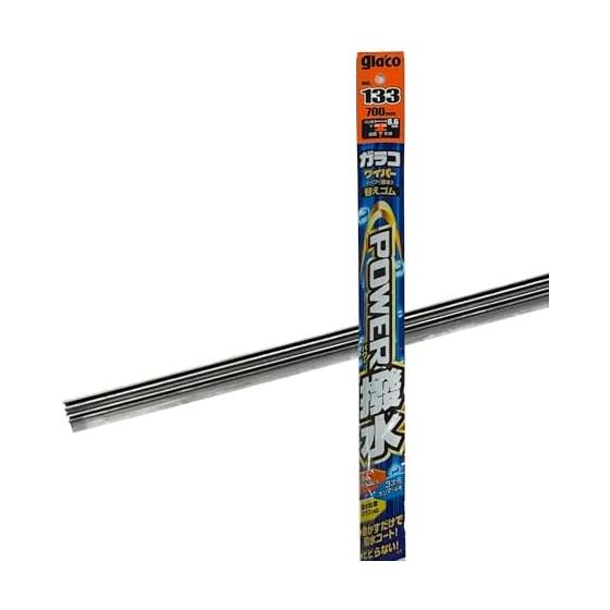 Soft 99 (SOFT99) glaco (Glaco) Wiper Replacement Rubber Glaco Wiper Power Water Repellent NO.133 Automotive Water Repellent Wiper Length 700mm Rubber