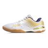 Li Ning Qilin Abrasion Resistant Slip Resistant Low top Training Shoes Unisex White Gold APPP001-2