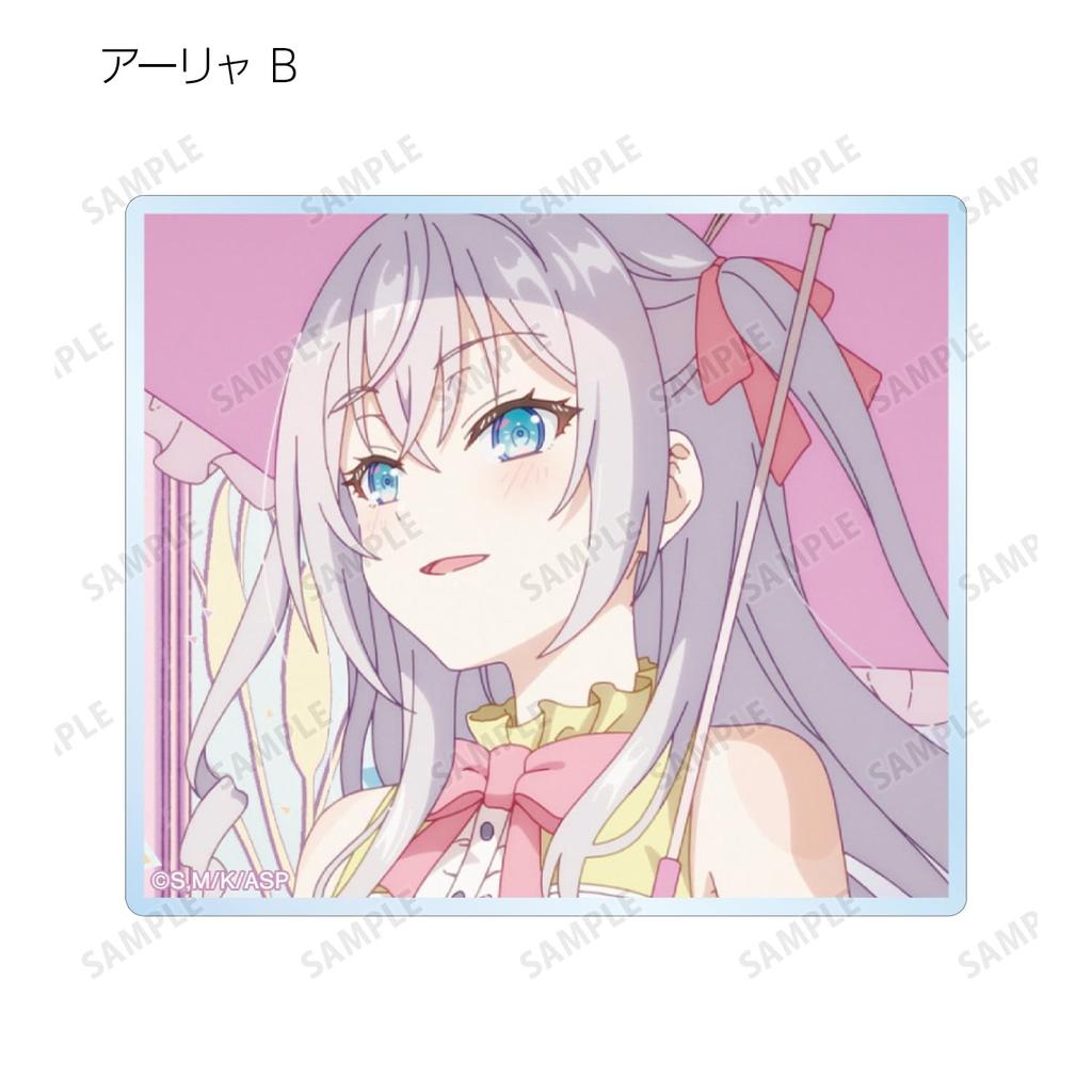 Anime telewizyjne dziewczyna z sąsiedztwa, która czasem szepcze w handlowym zdjęciu z zakończenia, akrylowe pudełko na karty "Alya-san, Rosjanka" tylko Alya 12 sztuk