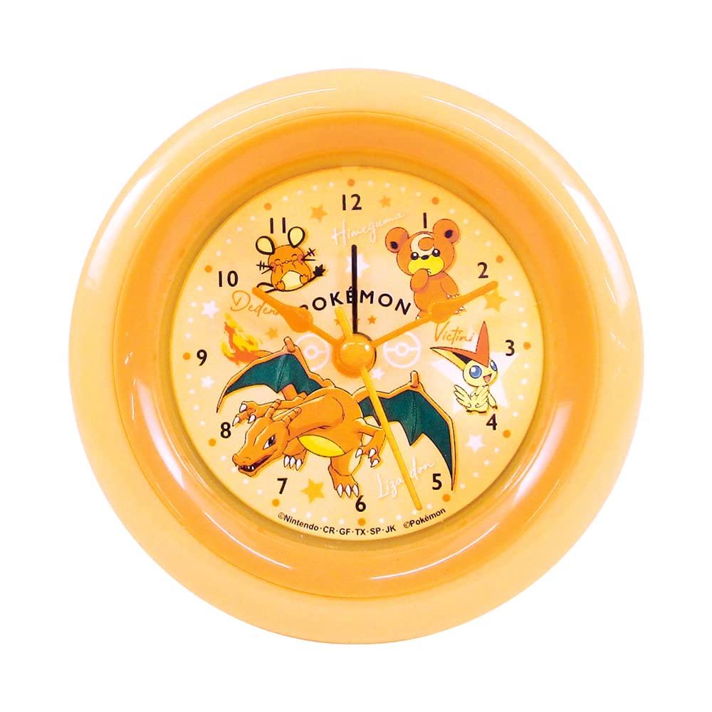 Factory Round Alarm Clock Colors Orange T s Pokémon 9×D4.1cm PM-5520379OR оранжевый