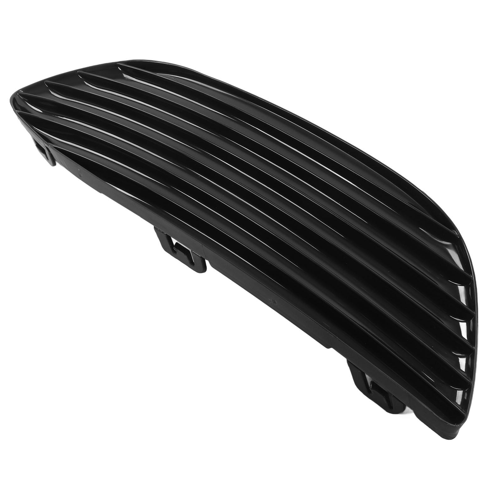 

Black Front Bumper Fog Light Grille Cover Fog Lamp Bezel Trim Replacement for Mercedes Benz C300 2015‑2018 Left