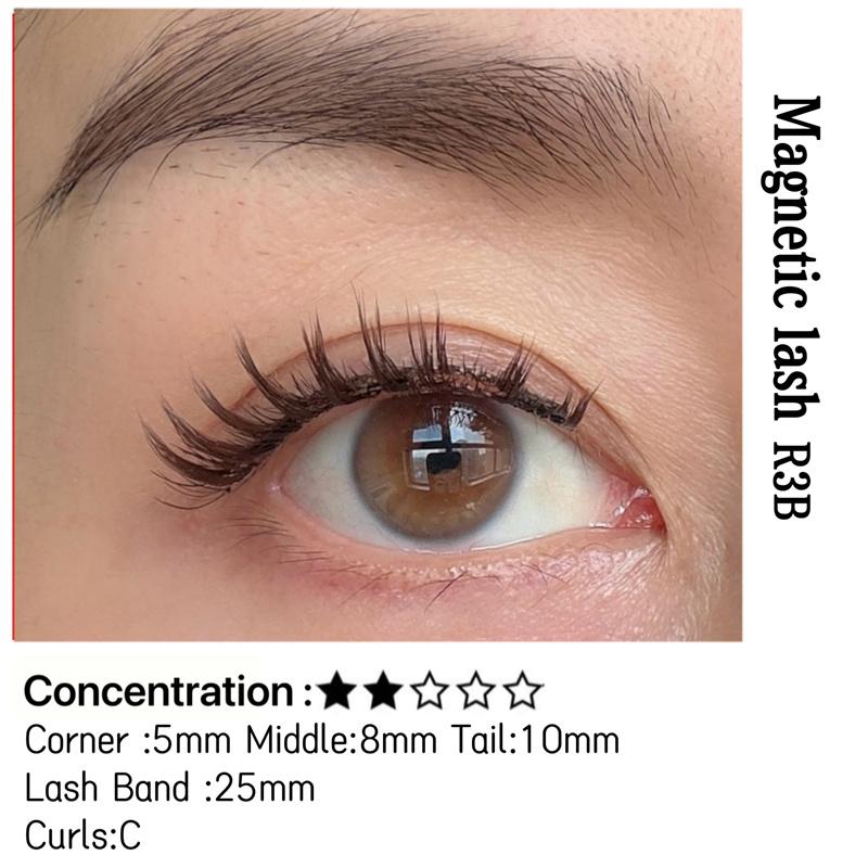 2026 Premium Synthetic Hair Magnetic Eyelashes Handmade No Glue Needed No Eyeliner Soft Magnets Quantum Magnetic Lashes Set