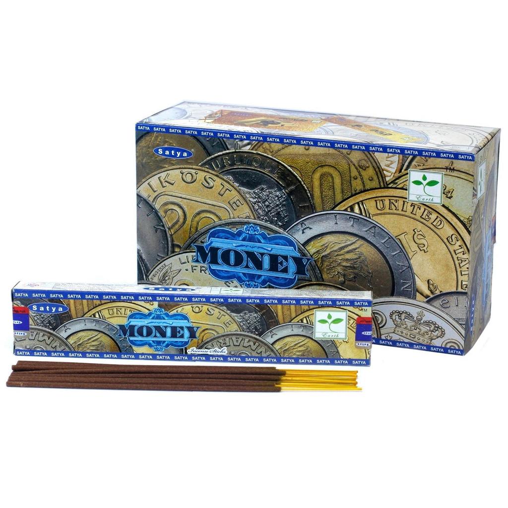Money Incense Sticks 15g Satya