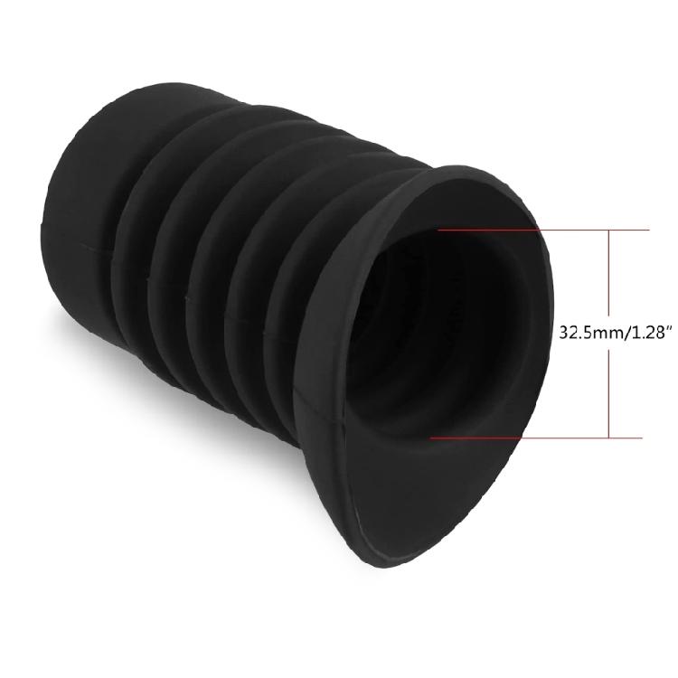 Eyecups Rubber Eyepiece Cover for 36mm-43.5mm Ocular Lens MultiFolds Lens Extend