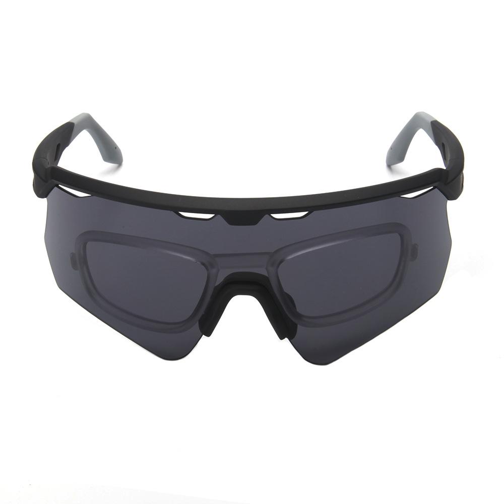 

Солнцезащитные очки для езды на открытом воздухе Футуристические спортивные солнцезащитные очки Цельные красочные солнцезащитные очки