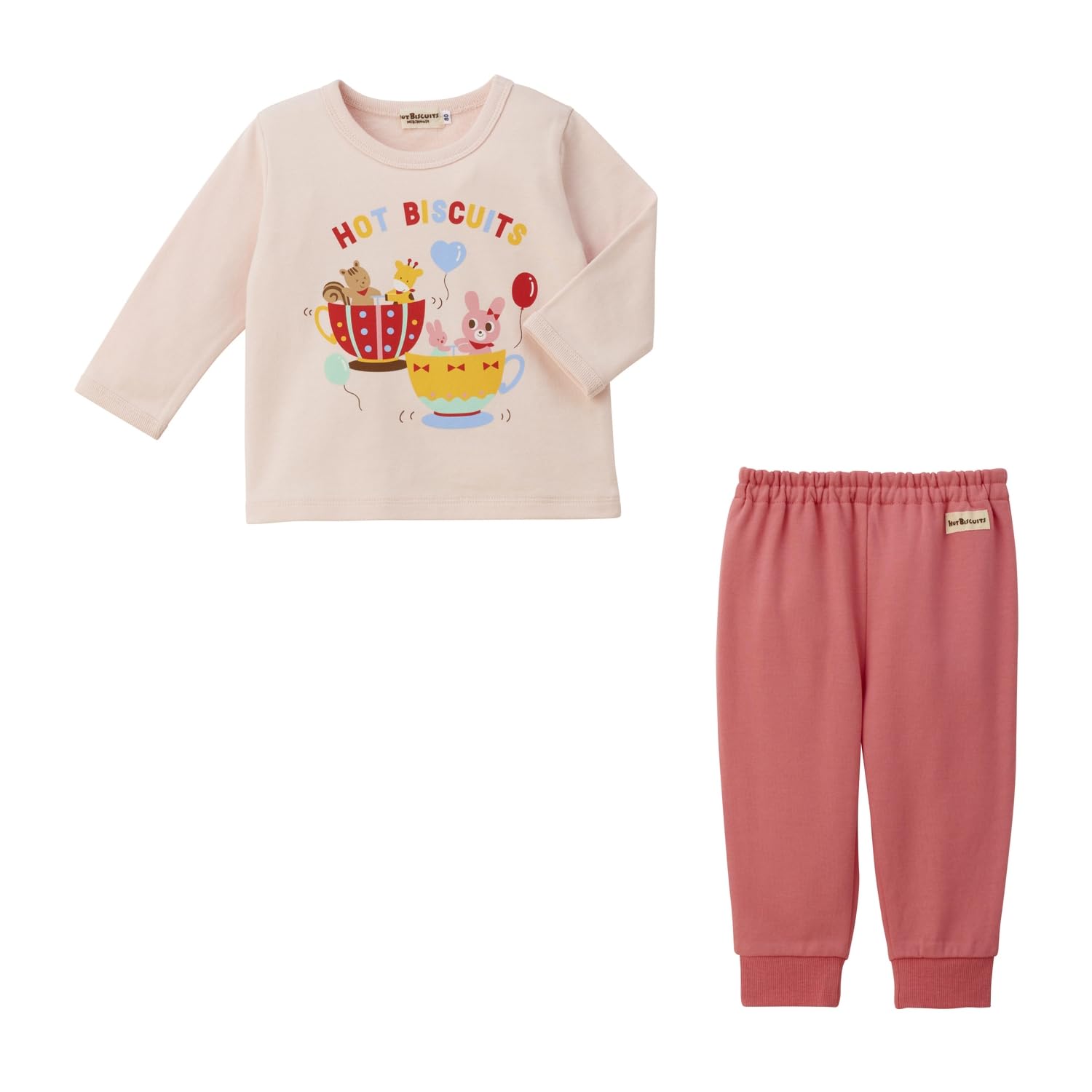 

HOT Room Wear Мальчики Девочки Детская одежда Розовый 110 см [MIKIHOUSE BISCUITS] Детская 73-7302-688
