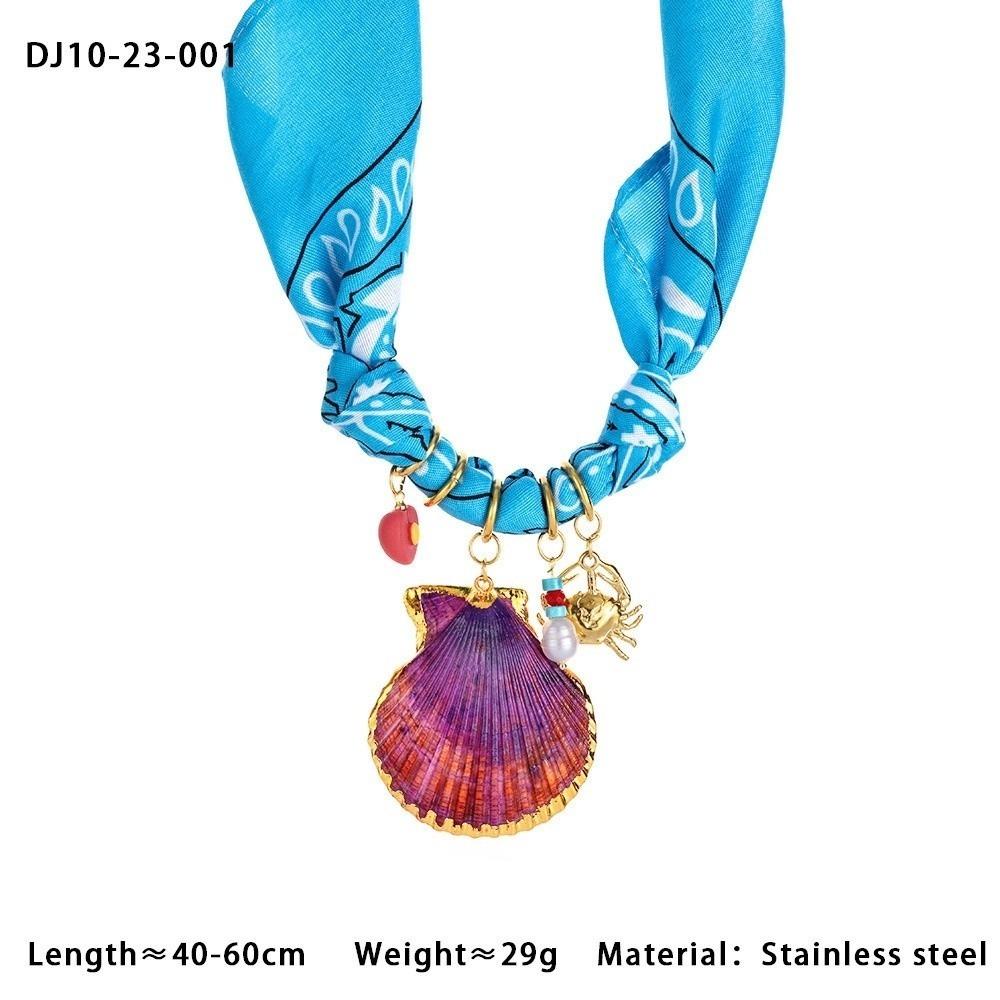 Colorful Collarbone Chain Cool Style Clavicle Chain New Scarves Necklace  Girls