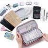 Double-Layer Oxford Cloth Pencil Case for Primary School Students, Large Capacity, Stylish Design