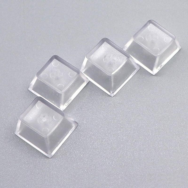 10Pcs Transparents PC Original Height Keycaps Mechanical Keyboards Keycaps Matte Frosteds Keycaps For Game Lovers