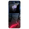 For Samsung Galaxy Z Flip 5 5G Case Cute Transparent PC Hard Case Back Cover For Samsung ZFlip5 Z Flip 5 Phone Coque Flip 5 Capa
