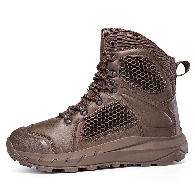 

Outdoor hiking shoes, wild non-slip waterproof hiking shoes, men s and women s same desert boots, mountain climbing training combat boots 39