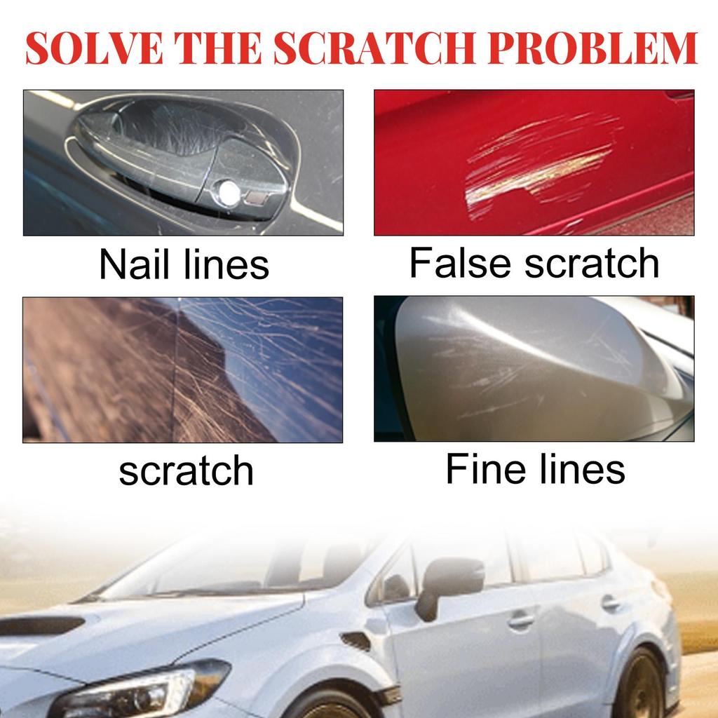 Homonth Car Scratch Repair Wax - Paint Scratch Remover & Polish, Non-Toxic, Auto Paint Care, Paint Restoration, Car Paint Scratch Remover