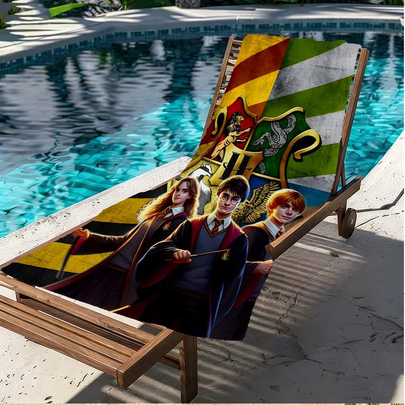 Fantasy film Print Beach Towel, Versatile Lightweight Absorbent Beach Towel for Pool Surf Yoga Bathroom, Perfect Birthday Holiday Gift