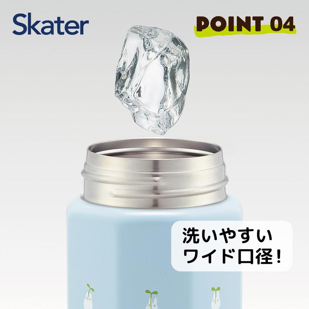 Skater Stainless Steel Mug Bottle 350ml Easy To Hold Octagonal My Neighbor Totoro Dondoko Studio Ghibli Water Bottle Thermal/Cold STO4-A