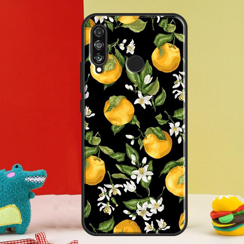 Tropical Summer Fruit Lemon For Huawei Nova 12s 12i 11i 8i 9 10 SE Y91 Y90 Y60 Y70 Y72 Y61 P20 P40 P30 Lite P60 Pro Case