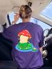 Bath Mushroom Prints TShirts Womens Summer Loose Short Sleeve Tops Comfortable Soft T Shirts Basics ONeck Womans Streetwear