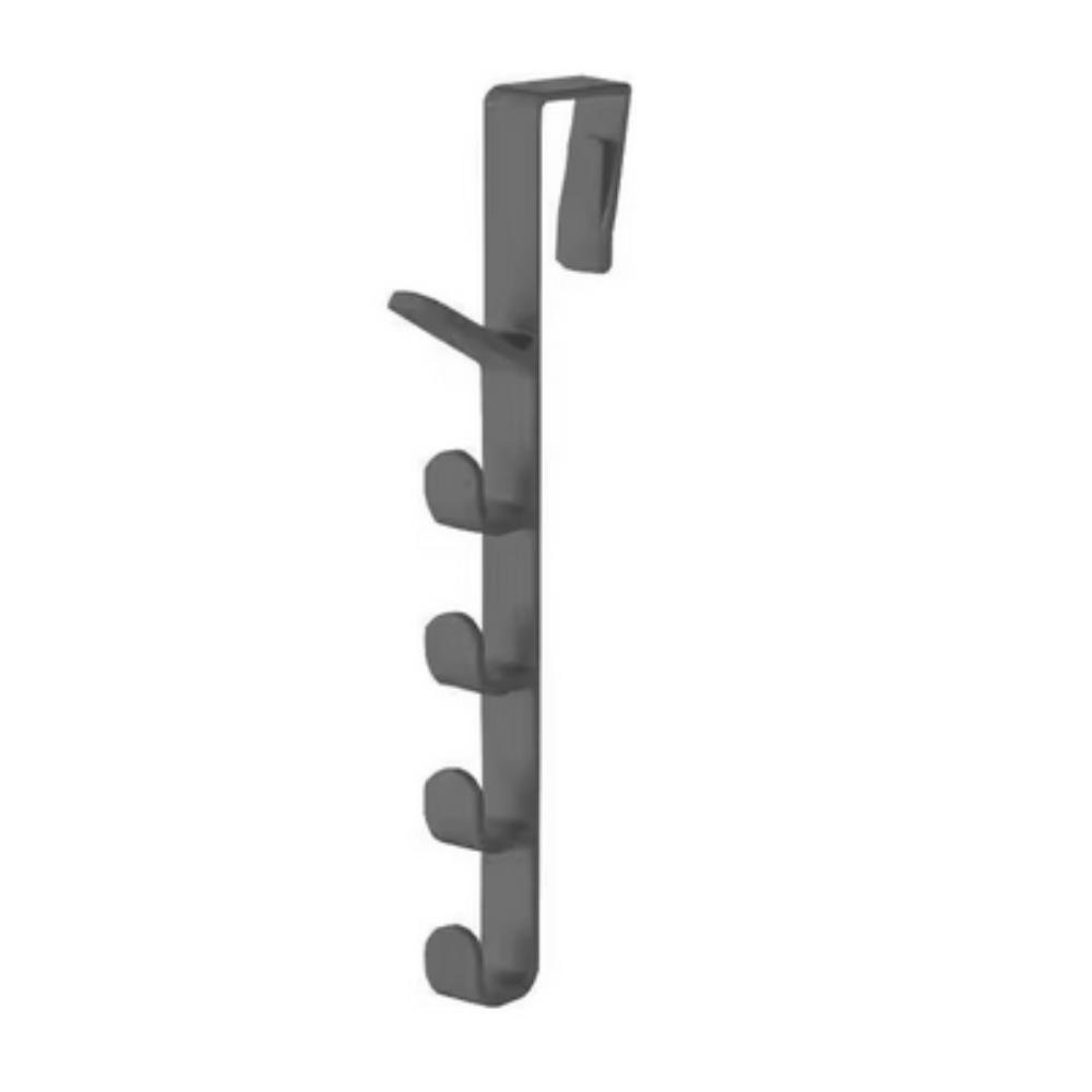 1/2/3/4PCS No Punch Door Hanging Behind Bedroom Door Hanging Strong Coat And Hat Rack Storage Rack Bathroom Clothes Hanger