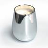 Design Glass for Candle - Silver - 8.5 X 11.5 Cm