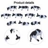 Model Railway Black & White Cow HO/OO Gauge 00 Cows High Quality