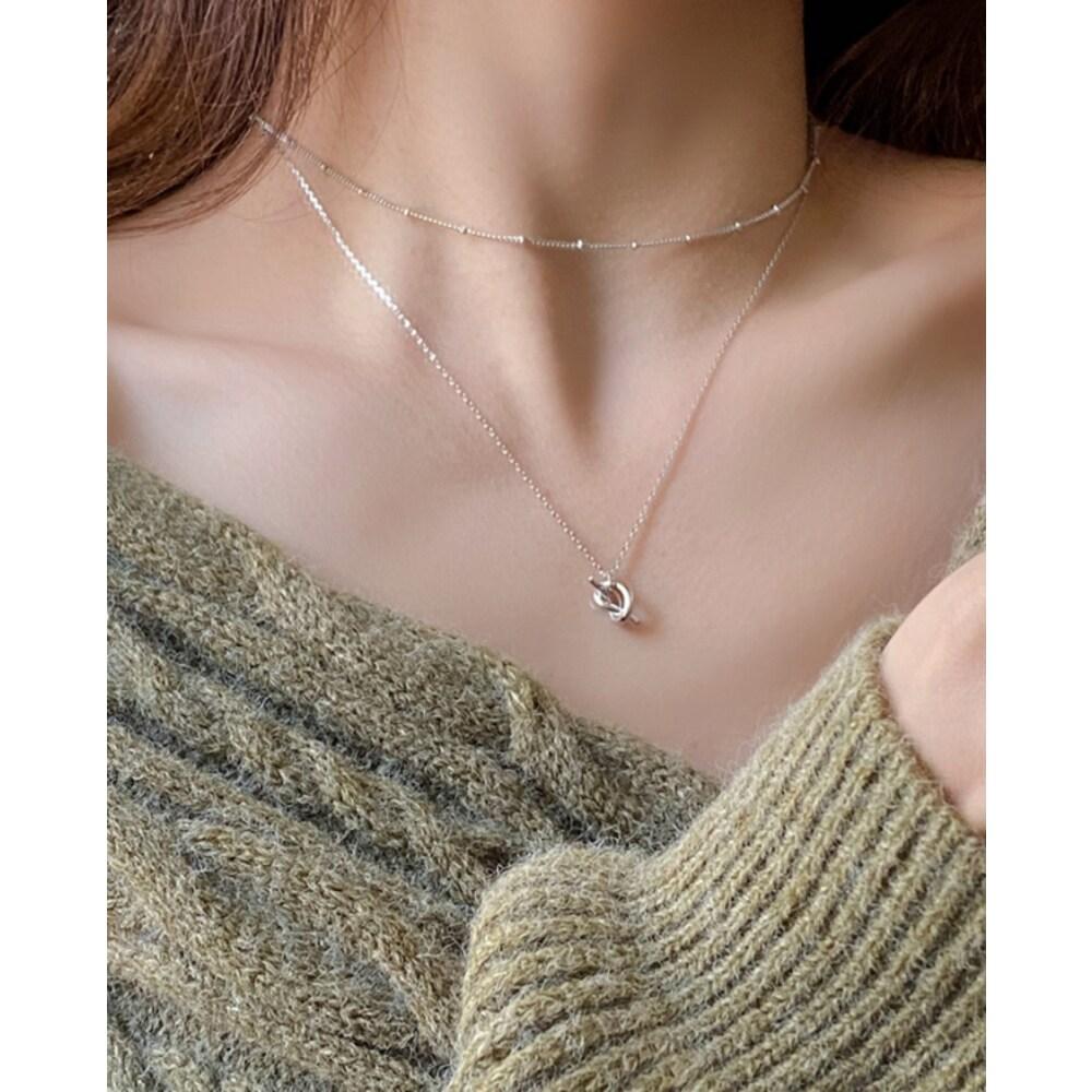 Twisted Layered Necklace N 126