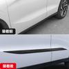 New Outlander PHEV GN0W Compatible Side Door Molding Door Trim Garnish Side Door Garnish Under Molding Accessory Exterior Custom Parts Piano Black 4P
