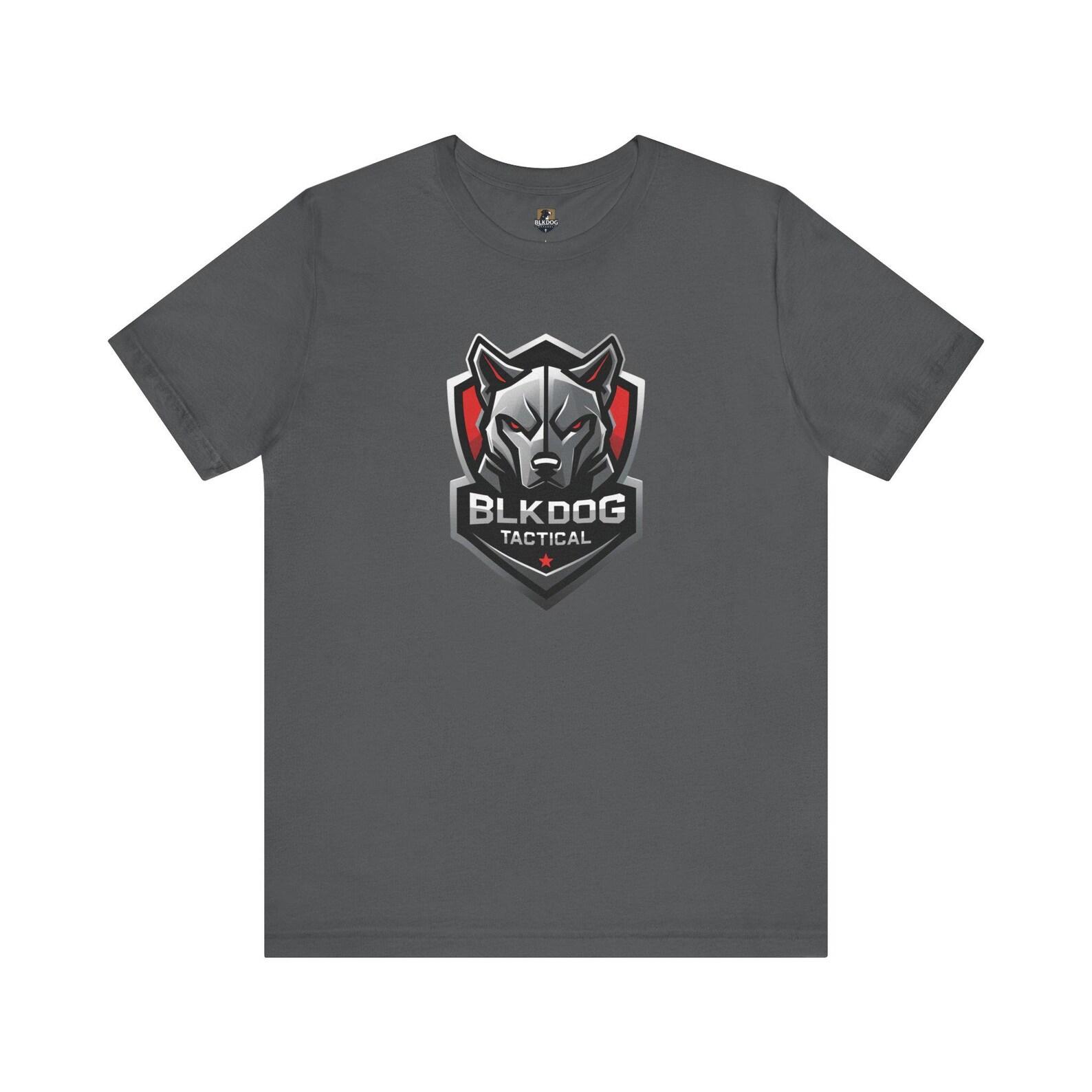 BLKDOG Tactical Unisex Tee - Casual Wear, Sports Apparel, Gift for Him/Her, Gamer T-Shirt, Everyday Comfort M