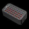 30-Port USB Fast Charging Smart Desktop Station with PD Support