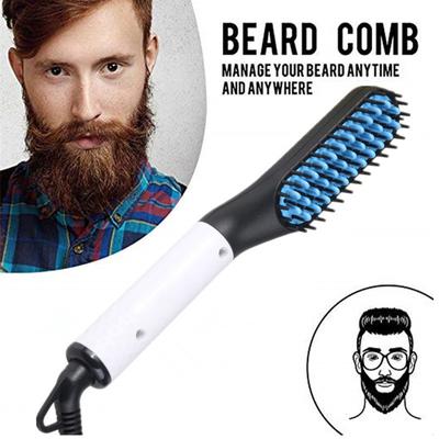Man Beard Hair Straightener Fast Heating Hair Brush Professional Styling Tools Multifunctional Hair Straightening Comb