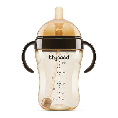 Shi Xi Detská fľaša na odstavovanie s širokým hrdlom podobná prsníku