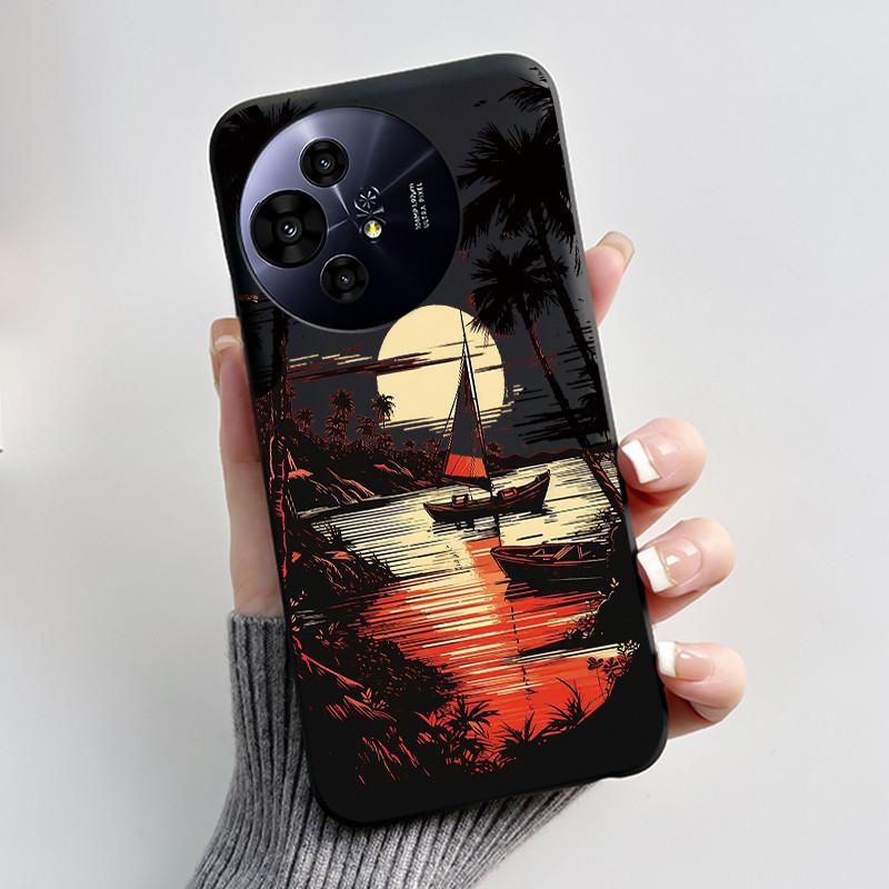 New Design Cute Case For TCL 50 NxtPaper 5G/50 Pro NxtPaper 5G/TCL P10/60 XE NxtPaper Shockproof Cover Black Case