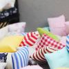 Soft Heart Flower Pillow Model Doll House Accessories Miniature Floral Pillow  Girls