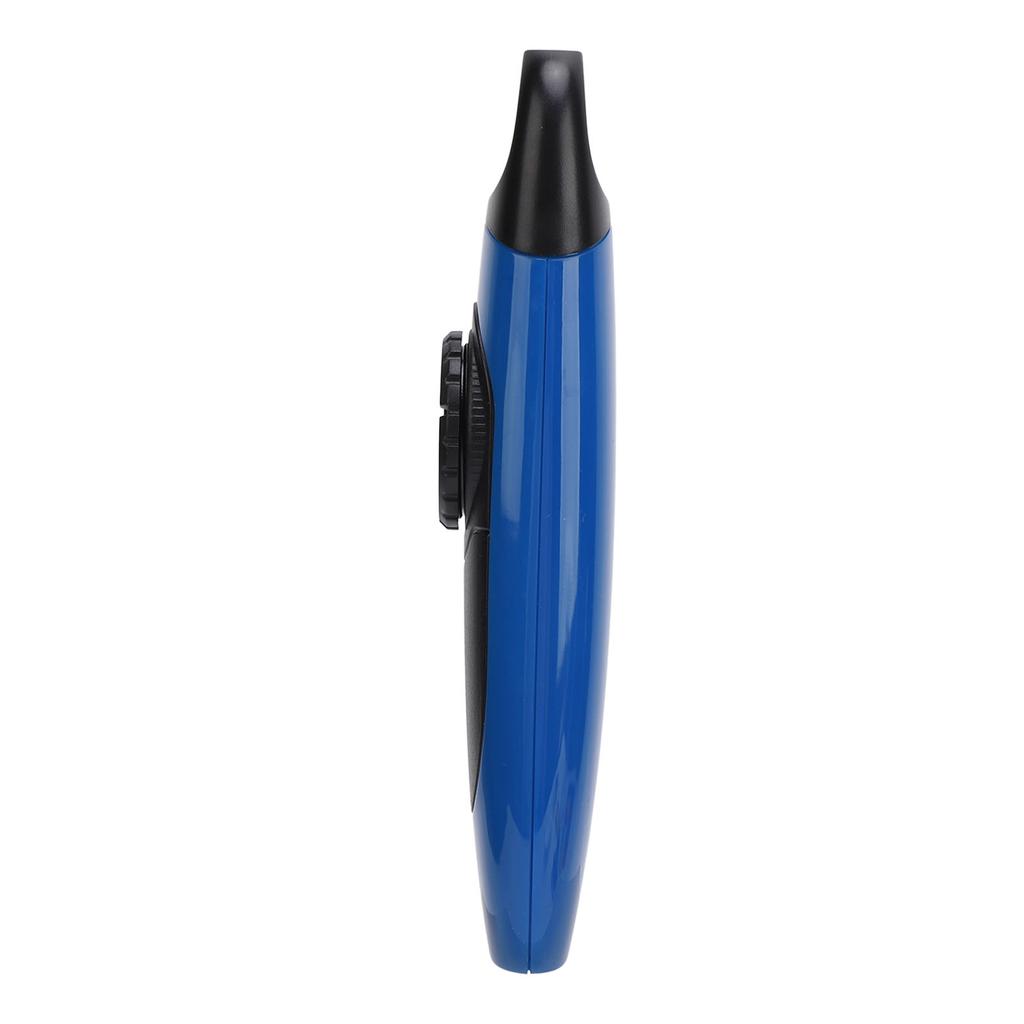 Kazoo Flute ABS Plastic Professional Kazoo Musical Wind Instrument with 5 Diaphragms for Performance Blue