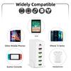 818PD USB Charger Block PD20W/QC3.0 Multi-Port Fast Charging Station Adapter for Smartphone/Tablet/Earphone