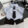 Baby Clothes Suit Summer Children Boys Fashion Shirt Shorts 2Pcs/Sets Kids Outfits Toddler Casual Costume Infant Tracksuits