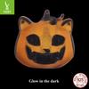Halloween Luminous Light Dripping Oil Pumpkin Cat Beaded Personality Funny S925 Sterling Silver Beads Loose Beads