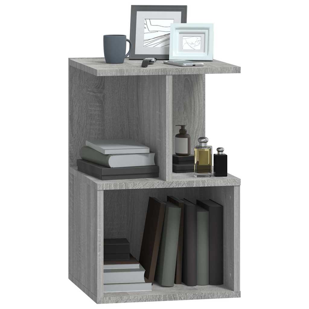 Nightstands 2 pcs Grey Sonoma 35 x 35 x 55 cm Particleboard