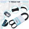 6PK1070 Generator Belt Air Conditioner 6 Rib Multi V Drive Belts Ribbed V Belt For VW Golf Passat Polo Scirocco Sharan Tiguan