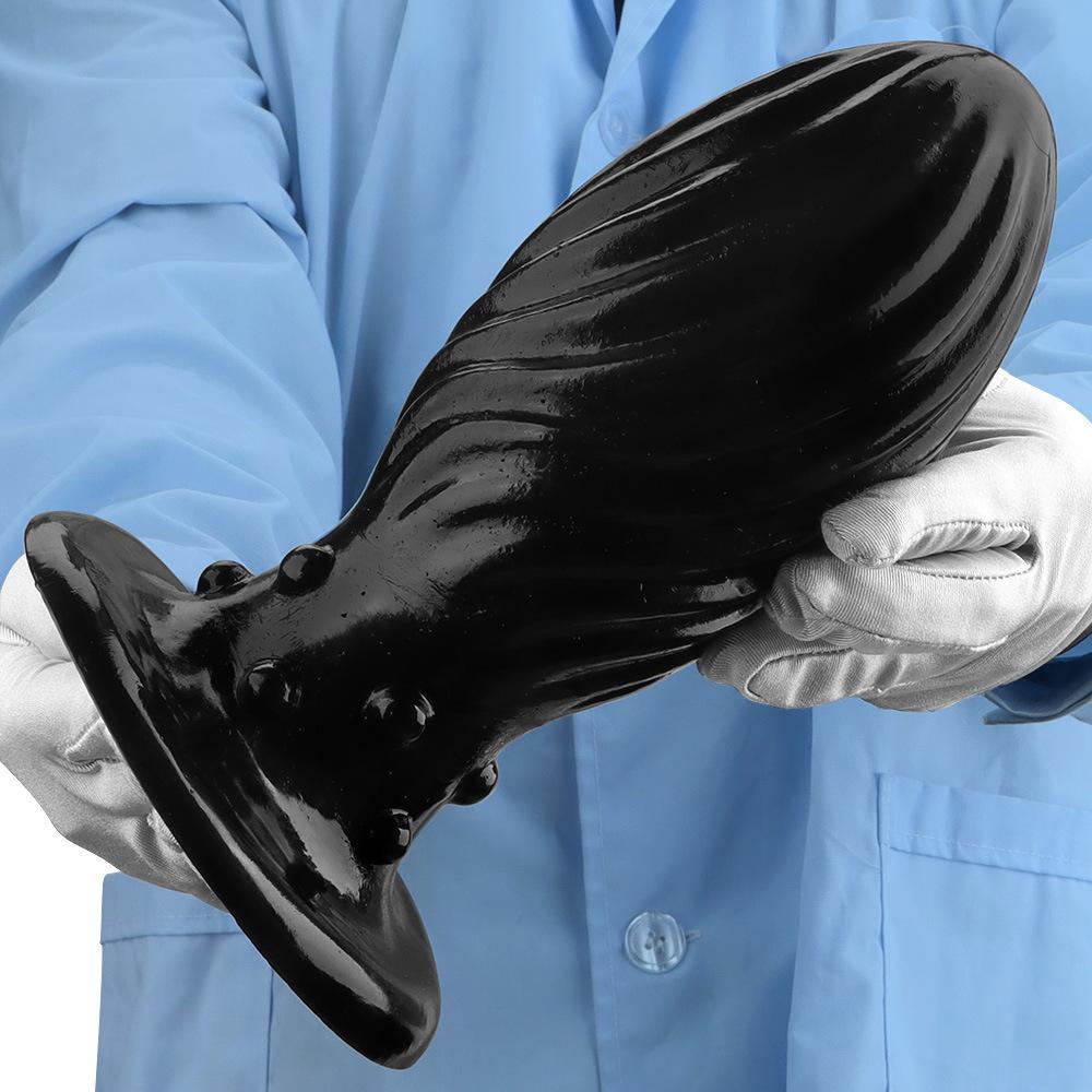 PVC Anal Plug Smooth Butt Plug Prostate Massager Adult Sex Toy for Men Women Fisting 18+