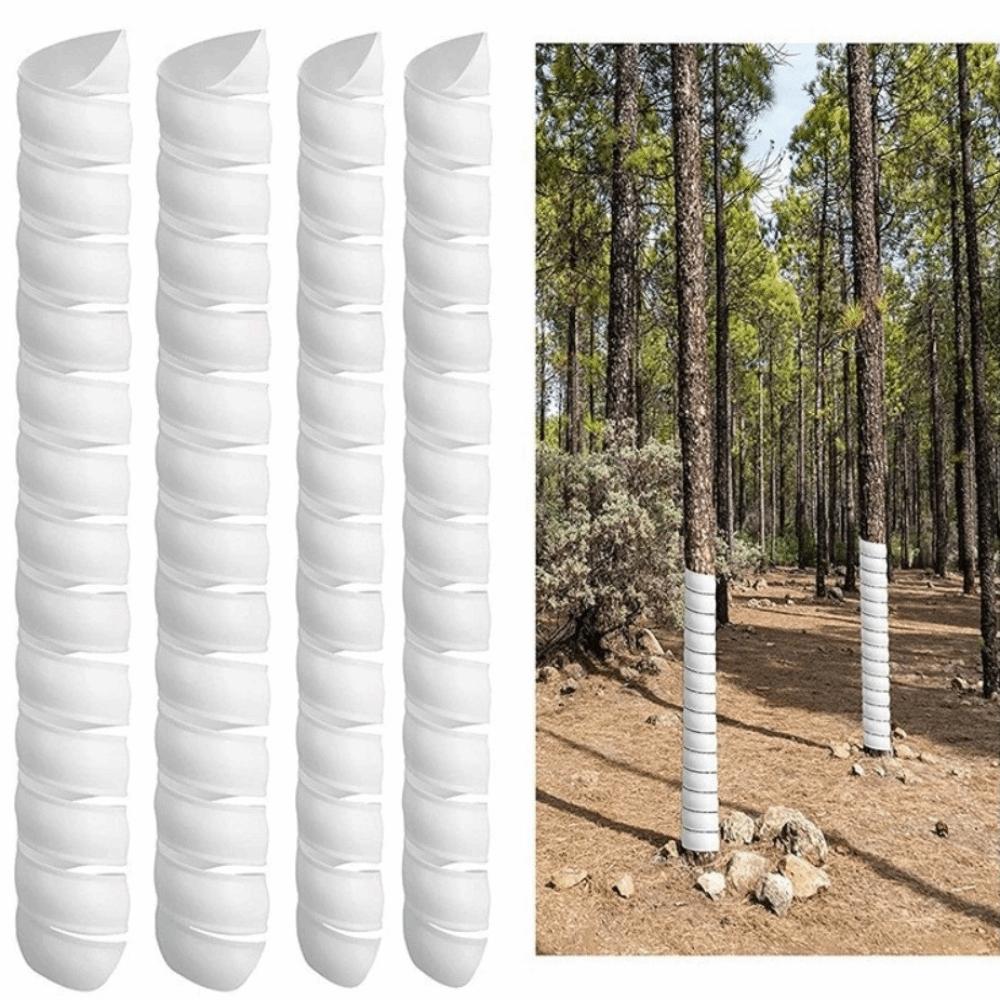 Corrugated Tree Trunk Protector Spiral Animal Chew Protection Cover  Squirrel Mouse