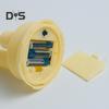 LED-Flammenlose Kerze, elektronisches Kerzenlicht, flammenlose Stumpenkerze, Trio-Tischkerzenlicht für Feiertage, Hochzeiten, Partys, Tafelaufsatz