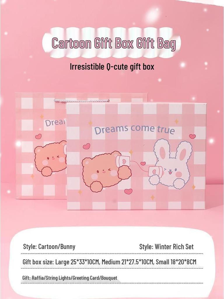 Winter Gift Box for 10-Year-Old Girls: Warm and Practical Birthday Present for Kindergarten and Primary School Students