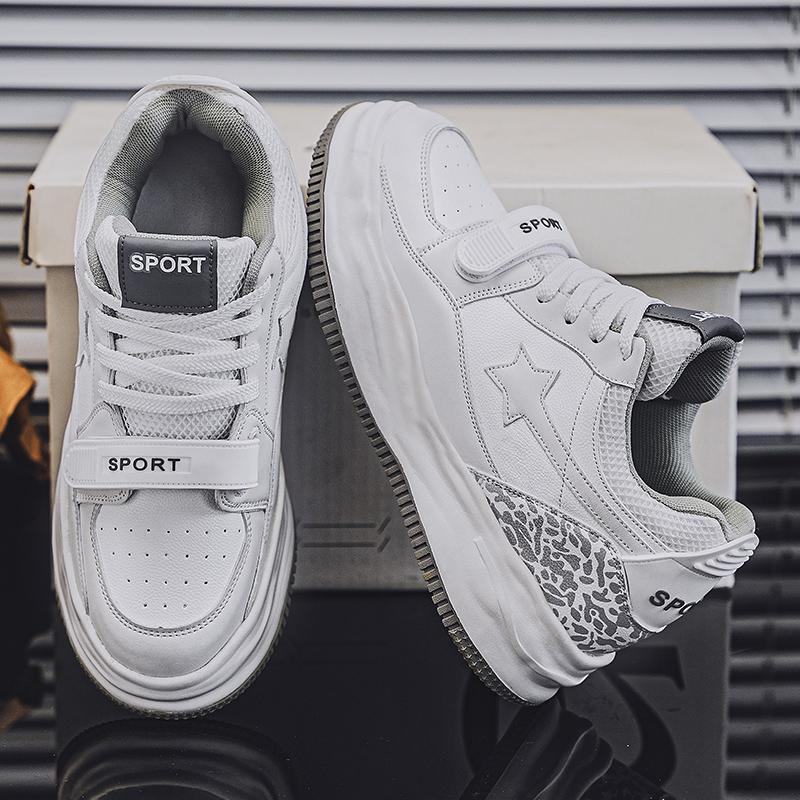 Weiße 7cm Unsichtbare Höhenerhöhende Sneaker Lässig Vintage Elevator Schuhe Für Männer Und Frauen Atmungsaktiv Bequem Sport